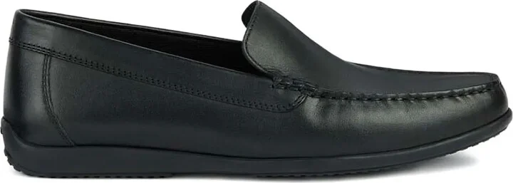 Ascanio leather slip-on loafers