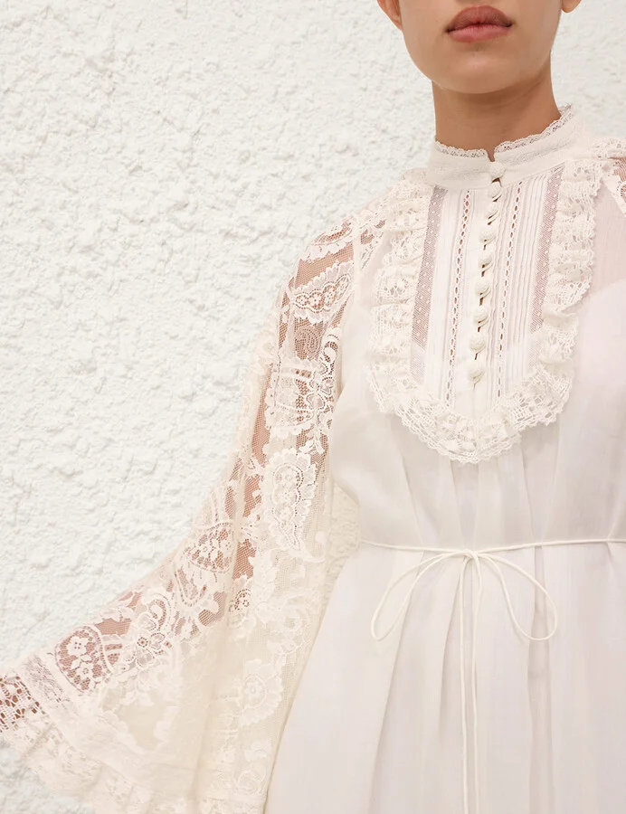 Ascension Lace Yoke Midi Dress - Image 5