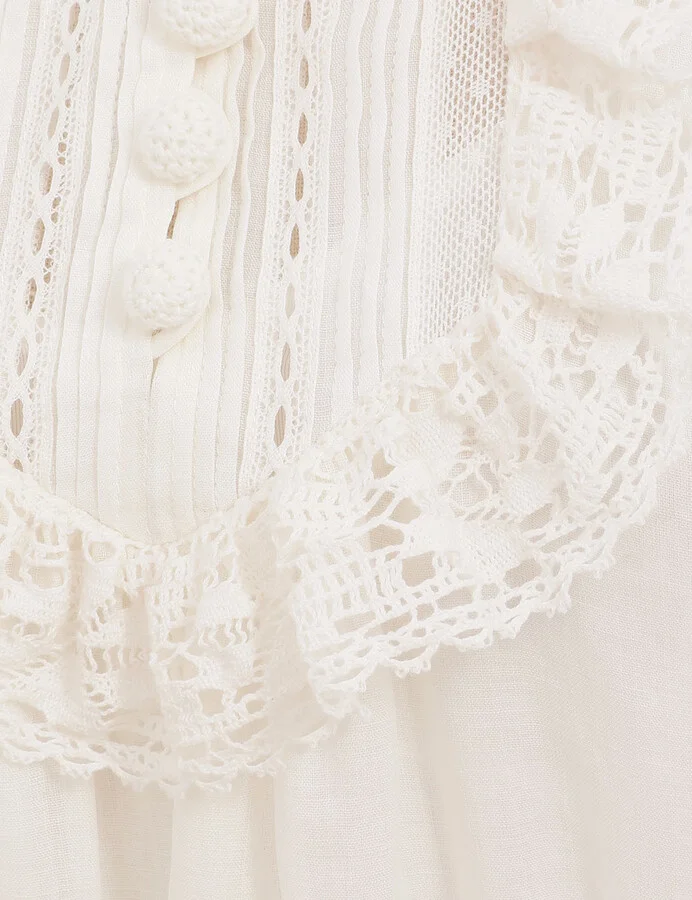 Ascension Lace Yoke Midi Dress - Image 6