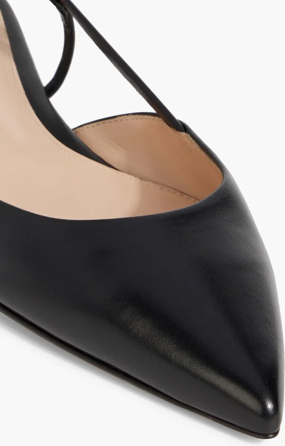 Ascent 05 leather slingback point-toe flats - Image 4