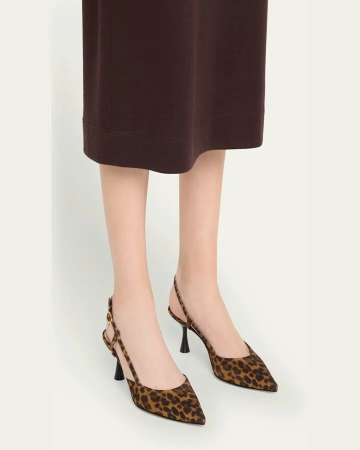 Ascent Calfskin Slingback Pumps - Image 2