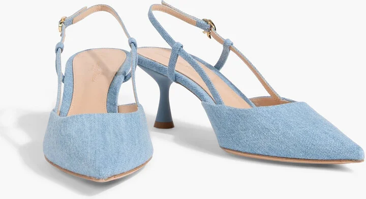 Ascent denim slingback pumps - Image 2