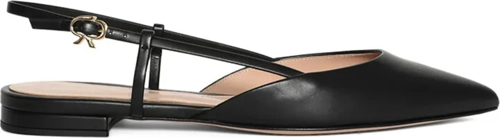 Ascent leather ballerina shoes