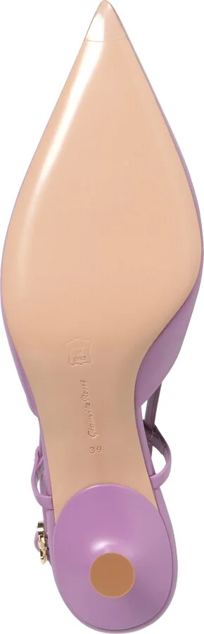Ascent Pointed Toe Kitten Heel Slingback Pump - Image 5