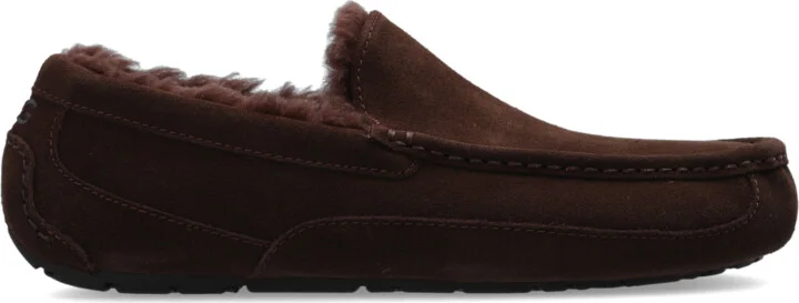 ‘Ascot’ Suede Loafers, , - Brown