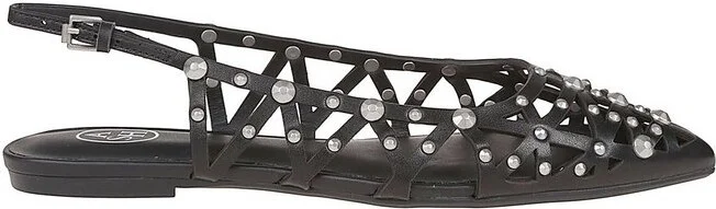 Ash Bazaar Slingback Stud Embellsished Sandals