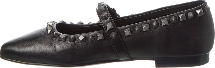 Ash Beatnik Leather Flat - Image 2