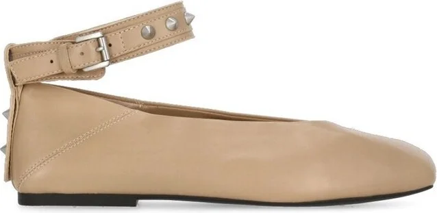Ash Best 02 Ankle Strap Flat Shoes