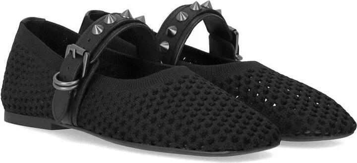 Ash Bijoux Black Ballet Flat - Image 2
