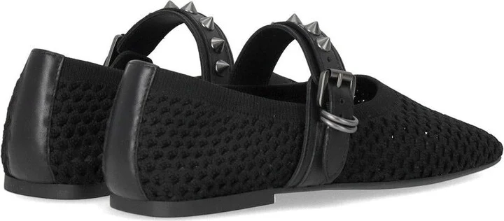 Ash Bijoux Black Ballet Flat - Image 4