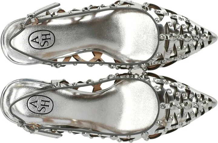 Ash Bizarre Silver Slingback Pump - Image 5
