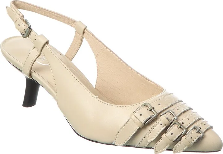 Ash Brenda Leather Slingback Pump
