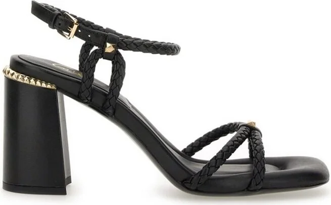 Ash Buckled Heeled Sandals
