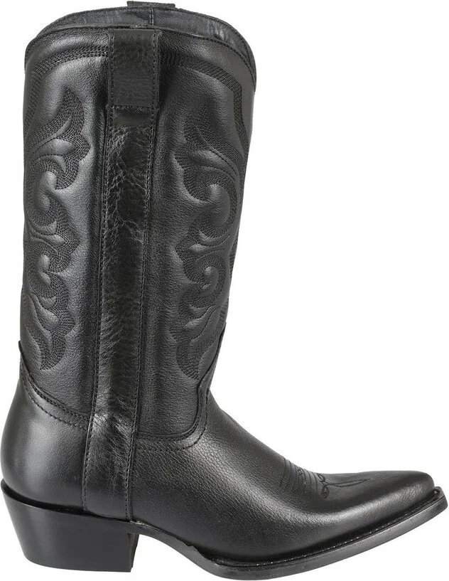 Ash Decorative Stitched Pointed Toe Boots