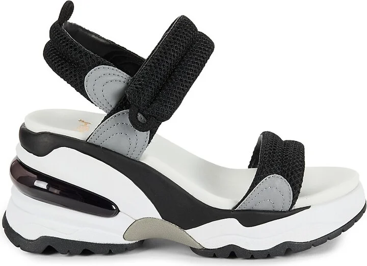 Ash Doxa Colorblock Platform Sandals