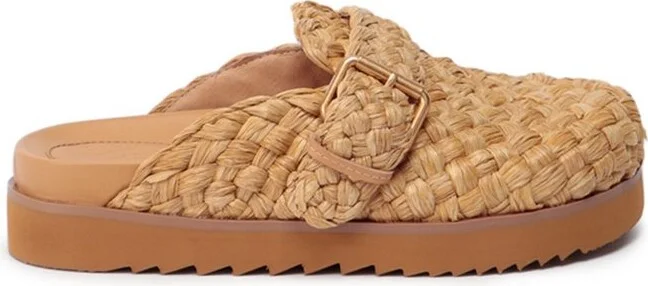 Ash Galeia Woven Almond-Toe Mules