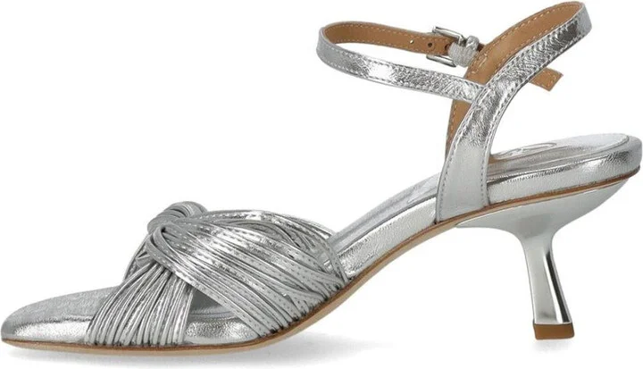 Ash Janis Silver Heeled Sandal - Image 3