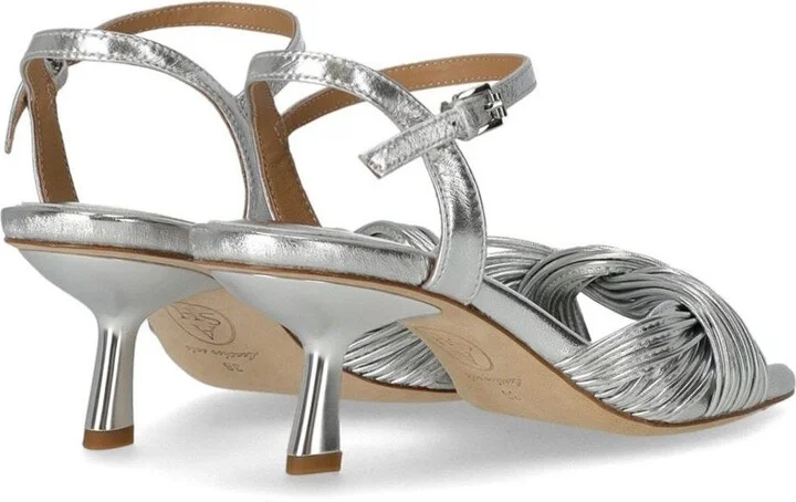 Ash Janis Silver Heeled Sandal - Image 4