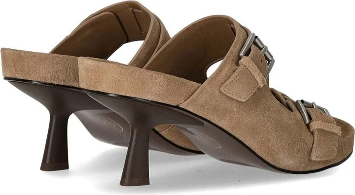 Ash Jewel Hazelnut Heeled Mule - Image 4