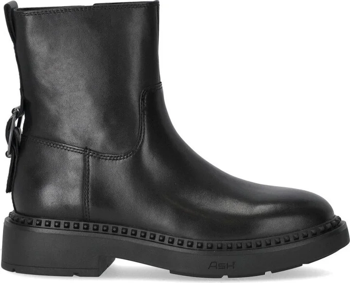 Ash Magnum Black Ankle Boot