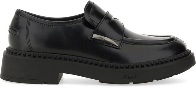 Ash Medusa Studded Platform Loafers