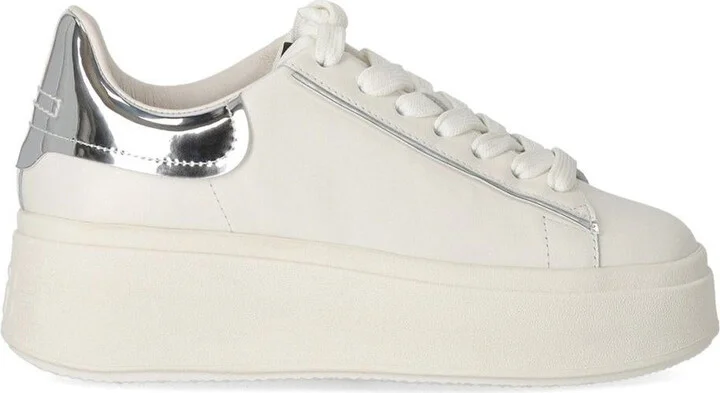 Ash Moby Bis White Silver Sneaker