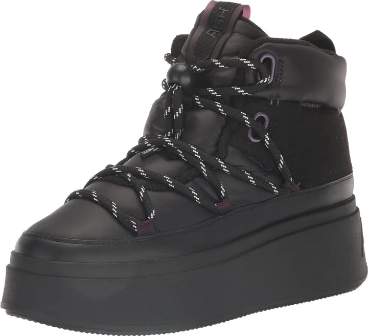 Ash Montana Puffy Nylon Winter Boot for Women-Durable