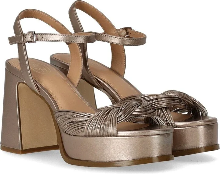 Ash Muse Champagne Heeled Sandal - Image 2