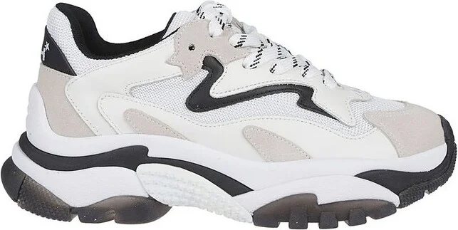 Ash Panelled Lace-Up Sneakers