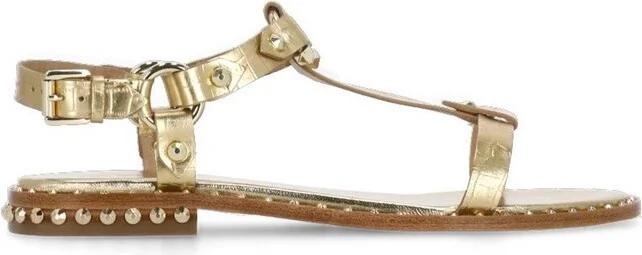 Ash Patsy Bis Printed Embellished Flat Sandals