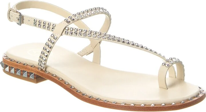 Ash Pearl Leather Sandal