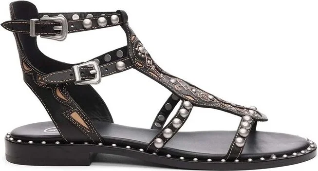 Ash Plaza Round-Toe Sandals
