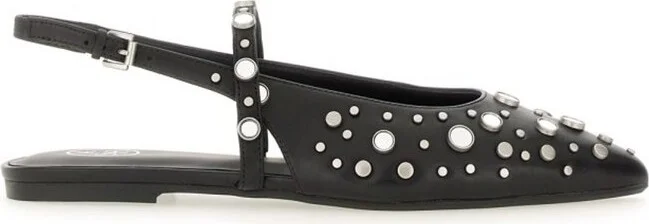 Ash Pointed Toe Slingback Flats