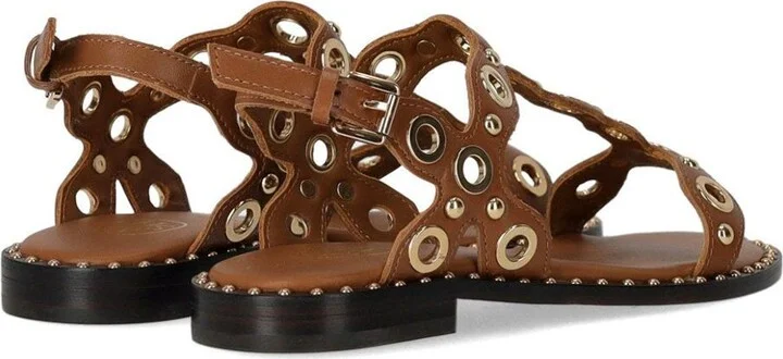 Ash Pop Cinnamon Flat Sandal - Image 4