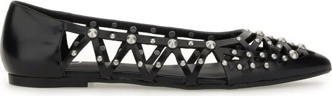 Ash Studded Pointed Toe Flats