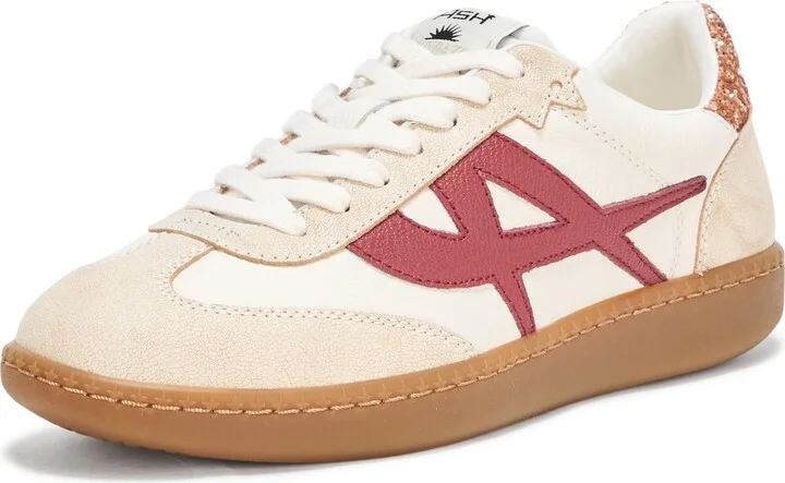 Beige-white/Red/Copper