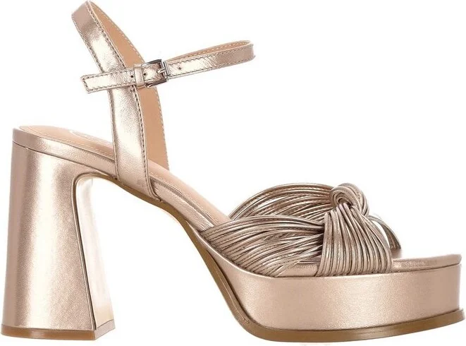 Ash Twist Detail Platform Sandals