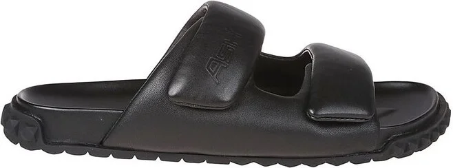 Ash Twist Studded Slip-On Footbed Sandals