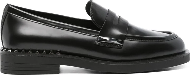Ash Whisper Leather Loafers