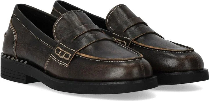 Ash Winona Dark Brown Loafer - Image 2