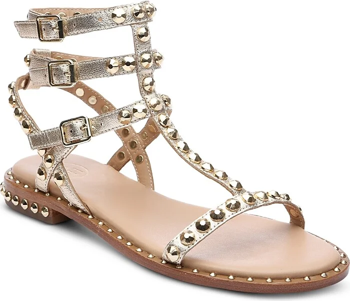 Ash Women's Play Strappy Studded Sandals