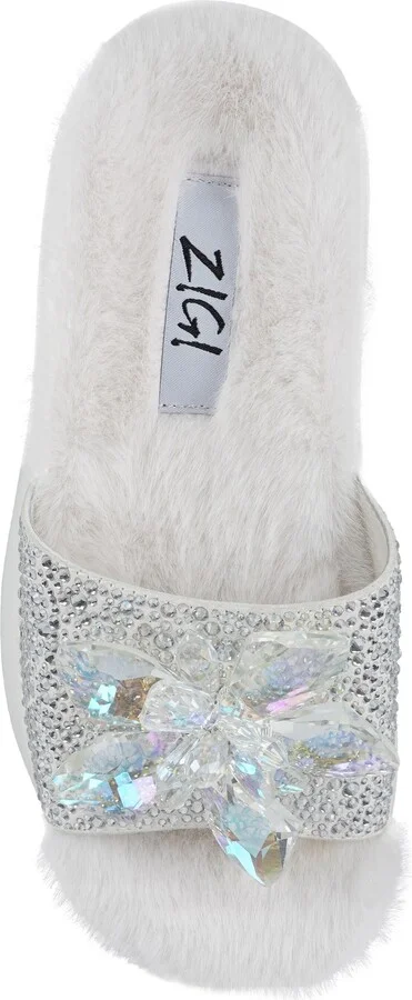 Ashey Faux Fur Platform Slide Sandal - Image 11