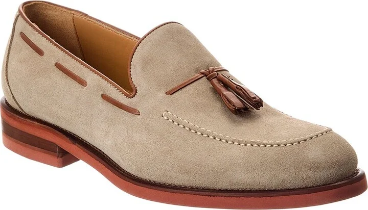 Ashford Tassel Slip-On Suede Loafer