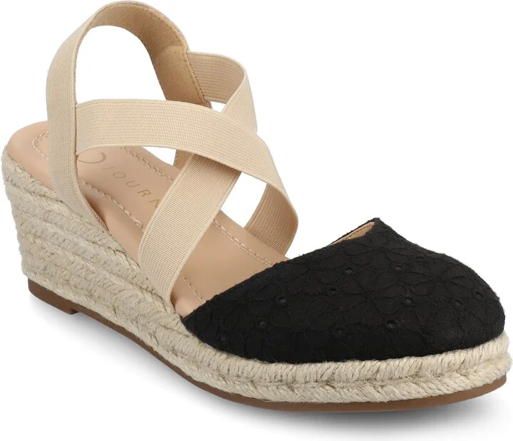 Ashlee Espadrille Wedge Pump - Extra Wide Width Available
