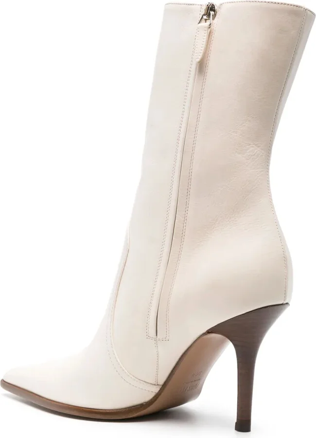 Ashley 95mm leather boots - Image 3
