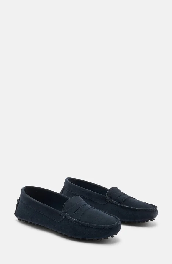 Blue - Suede
