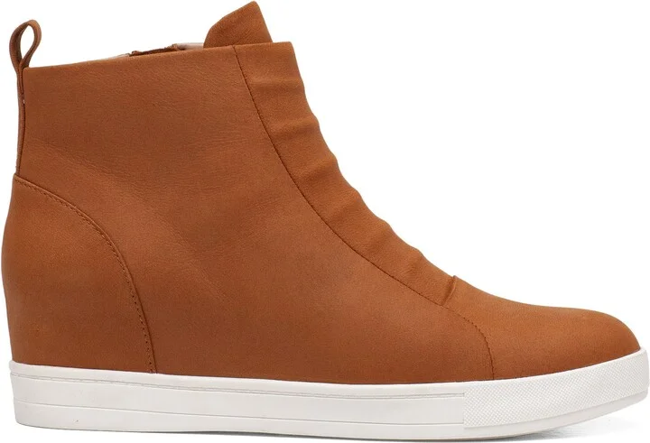 Ashley High Top Wedge Sneaker Boot - Image 3