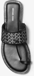 Ashtin MK2000 Logo Jacquard Sandal - Image 4