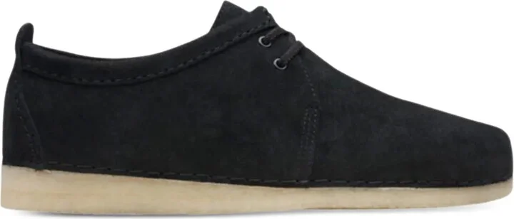 Ashton "Black Suede" derby shoes