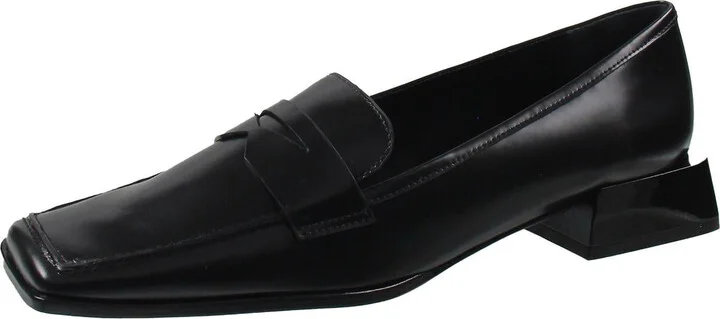 Ashton Womens Leather Slip On Loafers